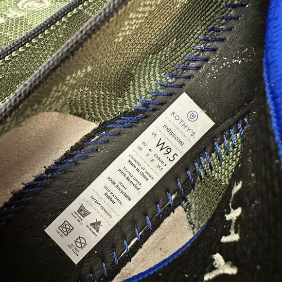 Rothy’s The Loafer in Camouflage Green Comfy Slip On Sustainable sz 9.5‎ - Picture 7 of 8